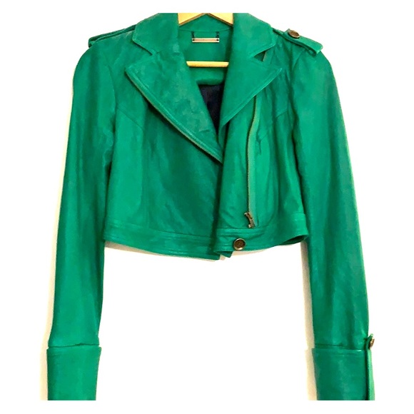 Diane Von Furstenberg Jackets & Blazers - Diane von Furstenberg Alphie Leather Jacket
